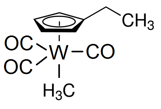 Ehylcyclopentadienyltungsten tricarbonyl methyl   - EtCpW(CO)3Me